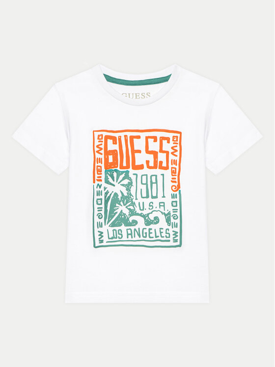 Футболка обычного кроя N5GI16 K8HM4 Guess, белый
Футболка обычного кроя N5GI16 K8HM4 Guess, белый