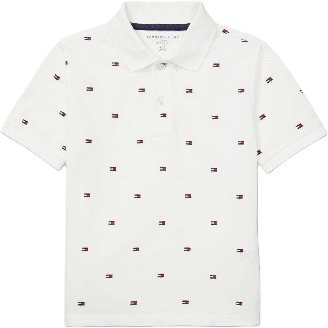 Tommy Hilfiger Поло белый для детей 3-7 лет
Tommy Hilfiger Поло белый для детей 3-7 лет