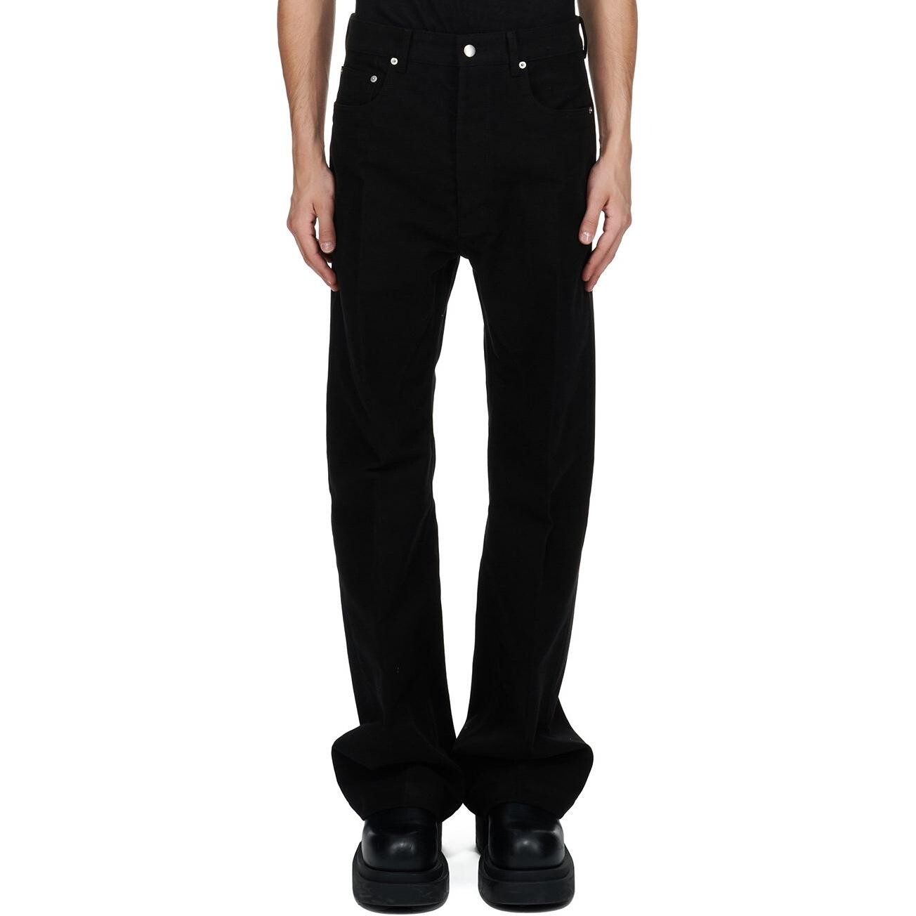 Джинсы мужские Rick Owens, черный 
Джинсы мужские Rick Owens, черный