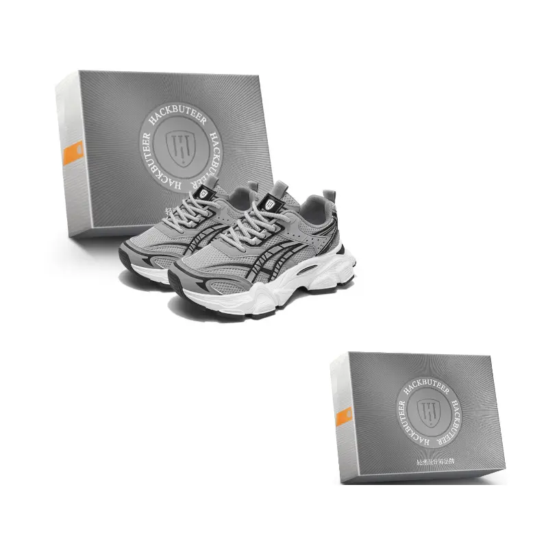 HACKBUTEER Низкие массивные кроссовки мужские с коробкой серые, цвет Gray (Box)
HACKBUTEER Низкие массивные кроссовки мужские с коробкой серые, цвет Gray (Box)