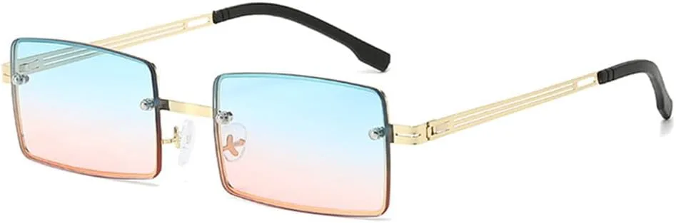 Солнцезащитные очки UV400 с металлическим градиентом, без оправы, для женщин и мужчин, для бега и занятий спортом на открытом воздухе UYPTK, Gold-bluepink
Солнцезащитные очки UV400 с металлическим градиентом, без оправы, для женщин и мужчин, для бега и занятий спортом на открытом воздухе UYPTK, Gold-bluepink
