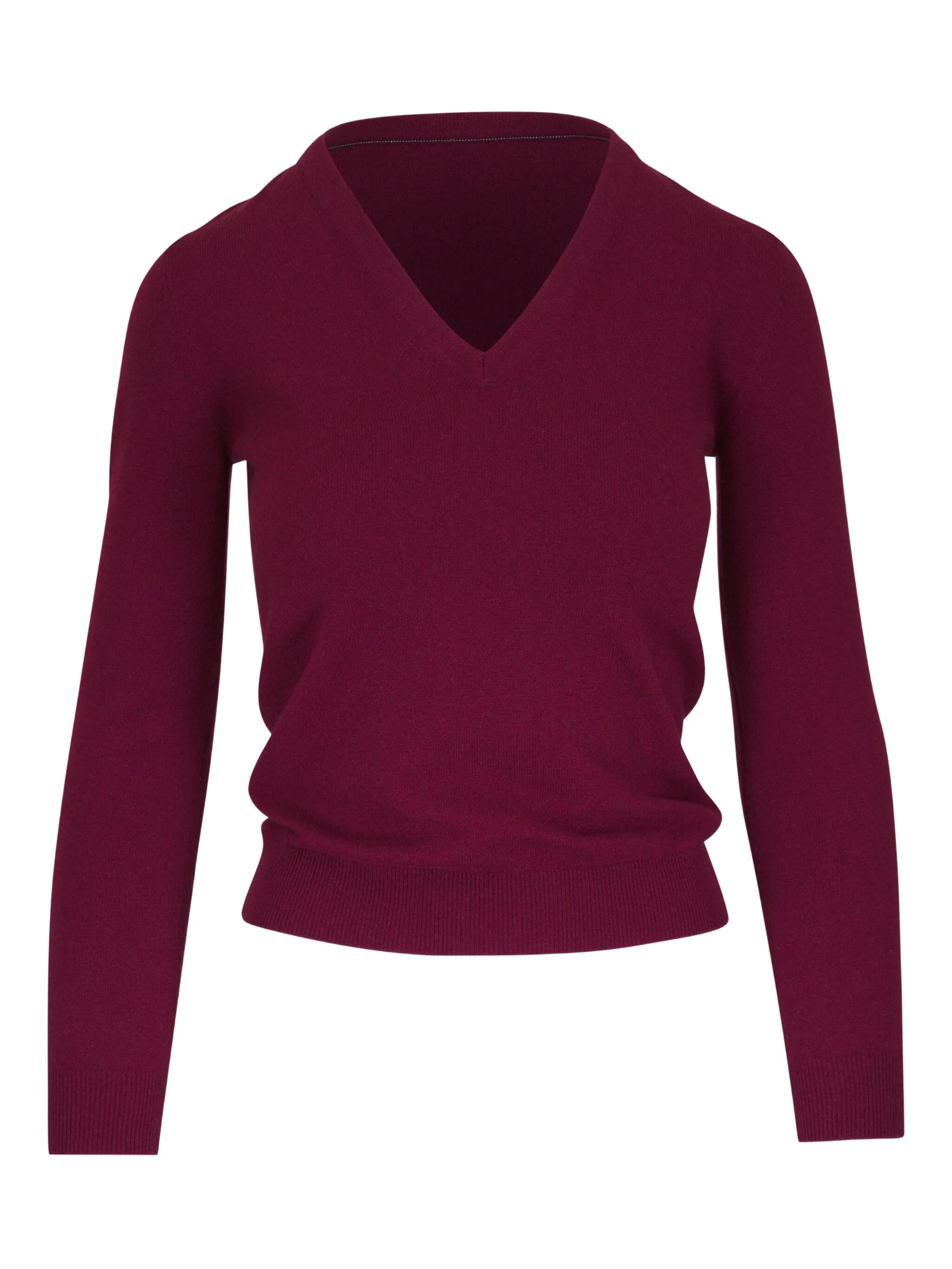 Свитер с V-образным вырезом Brunello Cucinelli, красный
Свитер с V-образным вырезом Brunello Cucinelli, красный