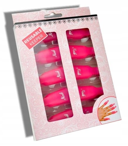 Зажимы для снятия геля и гибрида акрила, 10 шт., Inna marka
Зажимы для снятия геля и гибрида акрила, 10 шт., Inna marka