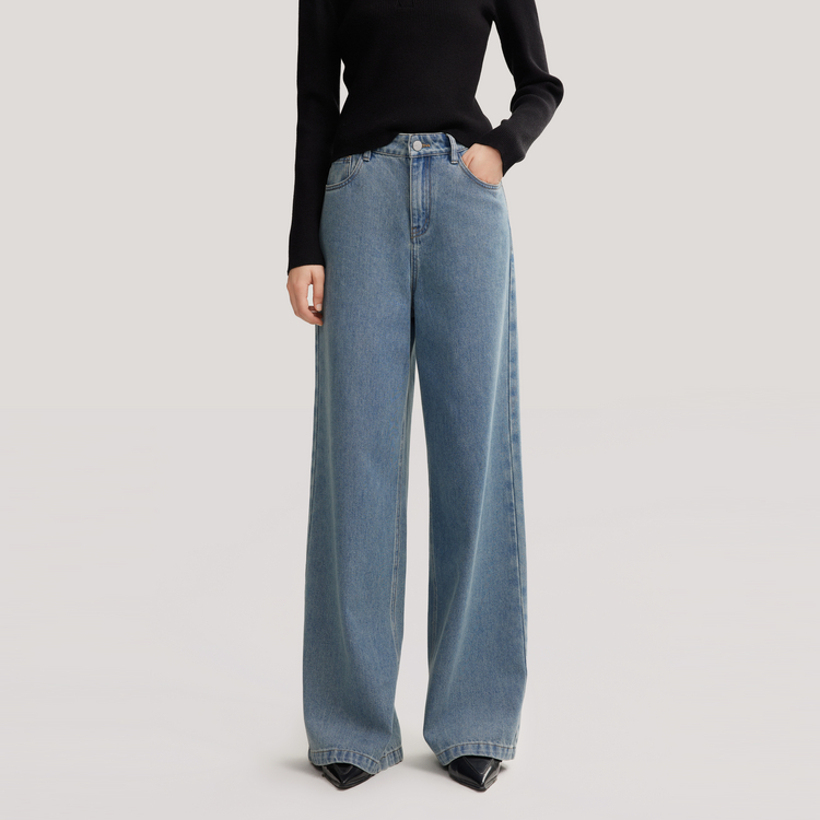 ELLE Джинсы женские синие тонкие прямые
ELLE Джинсы женские синие тонкие прямые