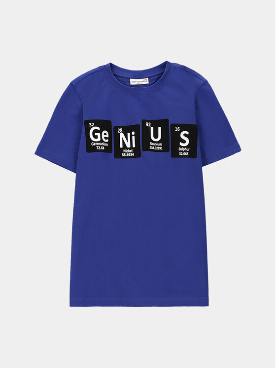 Футболка стандартного кроя Coccodrillo, синий
Футболка стандартного кроя Coccodrillo, синий