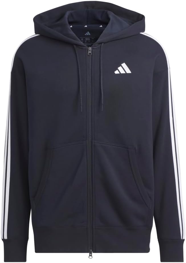 Мужская толстовка adidas ES+, с тремя полосками, на молнии
Мужская толстовка adidas ES+, с тремя полосками, на молнии