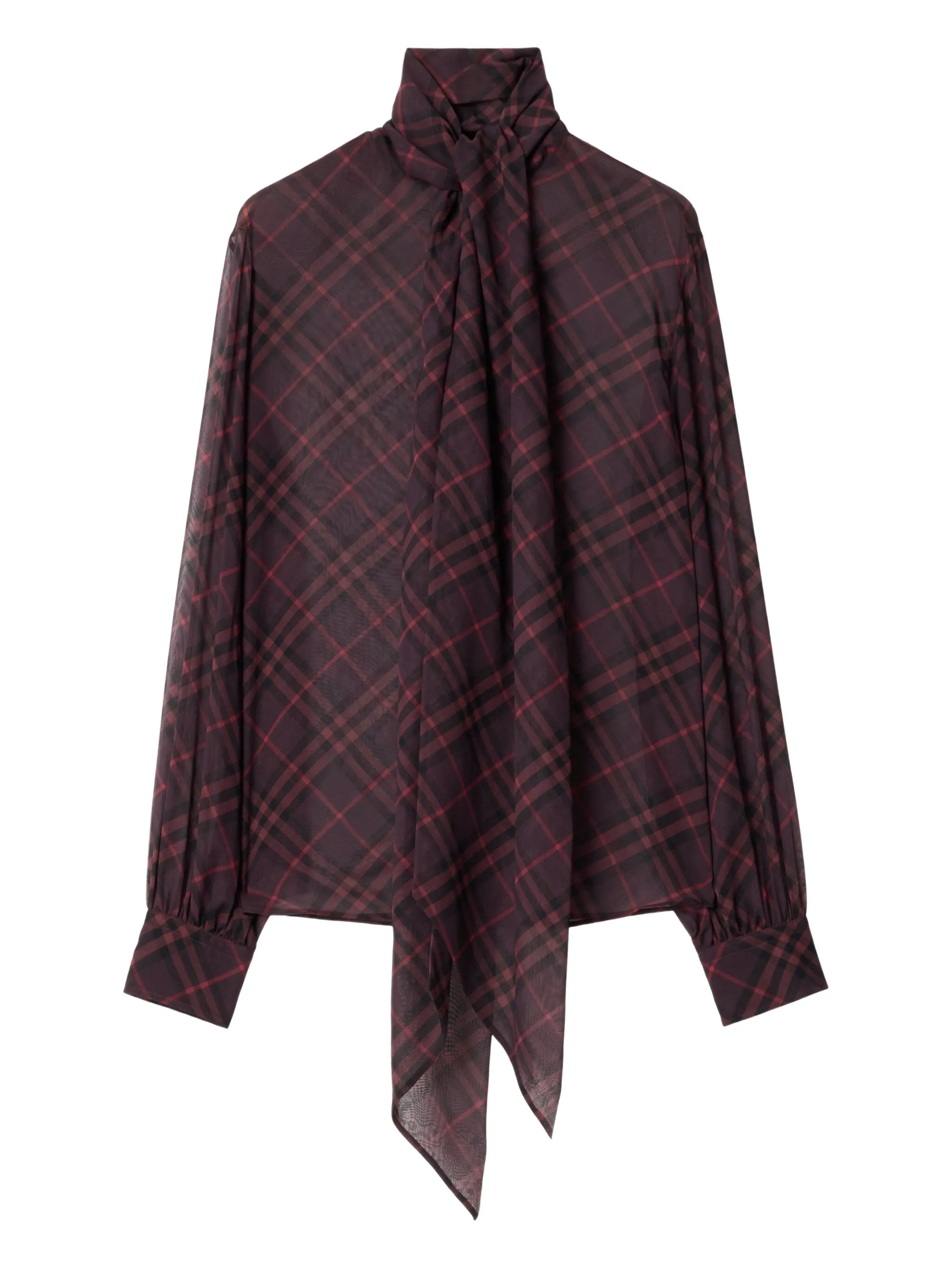 Блузка в клетку Burberry, красный
Блузка в клетку Burberry, красный