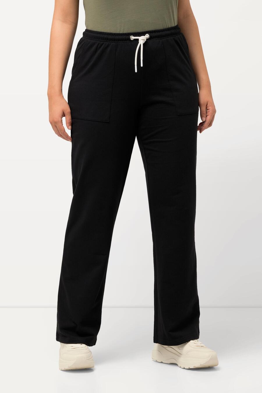 ULLA POPKEN Женские спортивные брюки прямого кроя с эластичным поясом
ULLA POPKEN Женские спортивные брюки прямого кроя с эластичным поясом