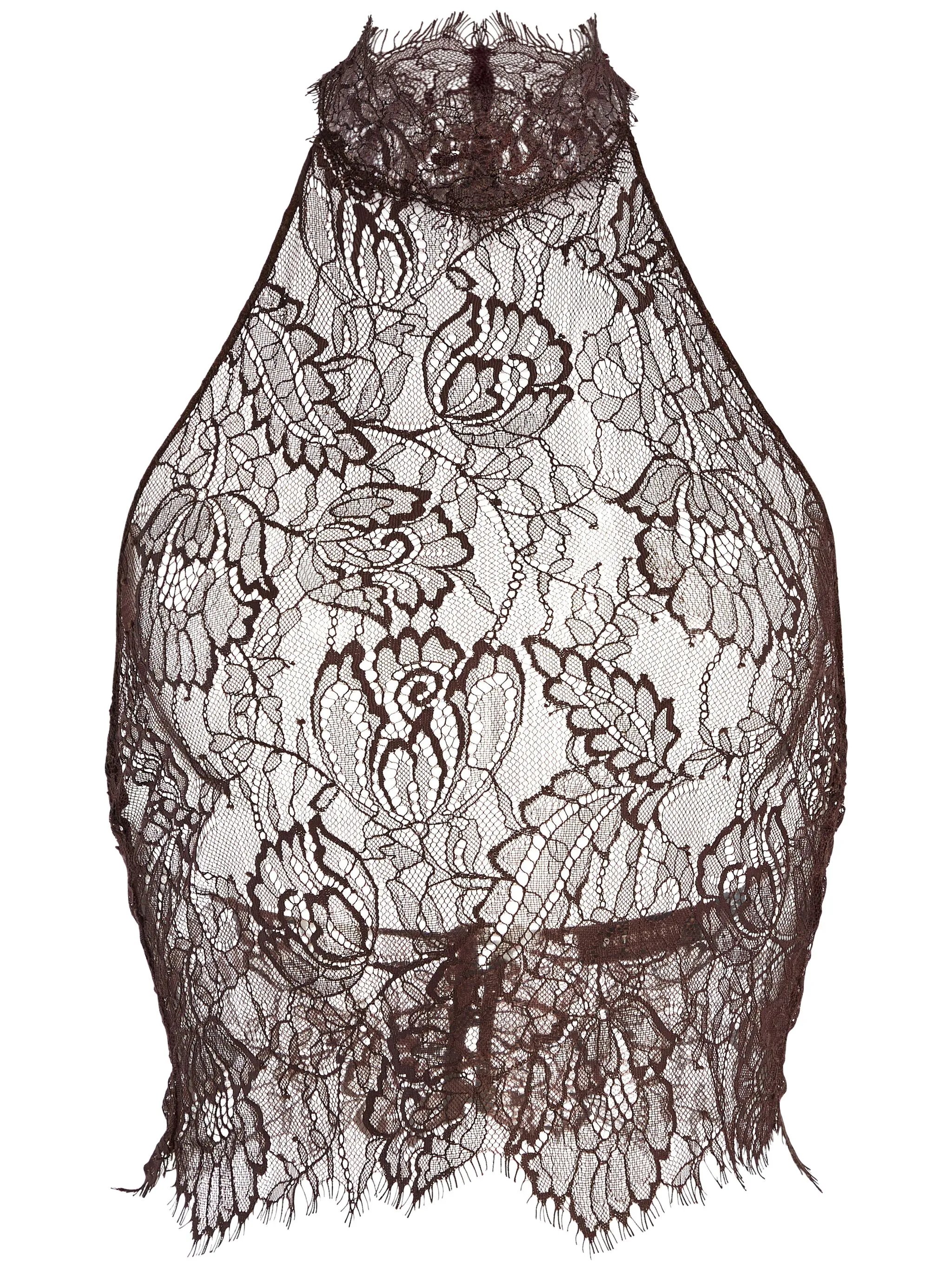 Кружевной топ Retrofete, коричневый
Кружевной топ Retrofete, коричневый