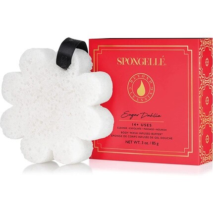 Буферный гель для душа с цветами в упаковке, сахарный георгин, Spongelle
Буферный гель для душа с цветами в упаковке, сахарный георгин, Spongelle