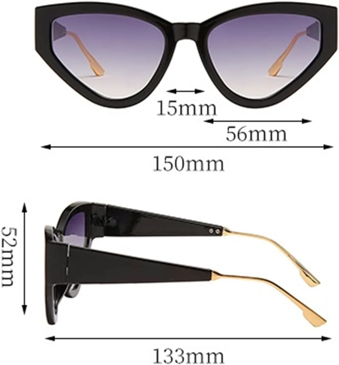 GAOXIN Солнцезащитные очки «Кошачий глаз» в стиле «модный металлик» для уличной фотографии, HD-качество, для отдыха на природе (Цвет: F, Размер: Средний)
GAOXIN Солнцезащитные очки «Кошачий глаз» в стиле «модный металлик» для уличной фотографии, HD-качество, для отдыха на природе (Цвет: F, Размер: Средний)