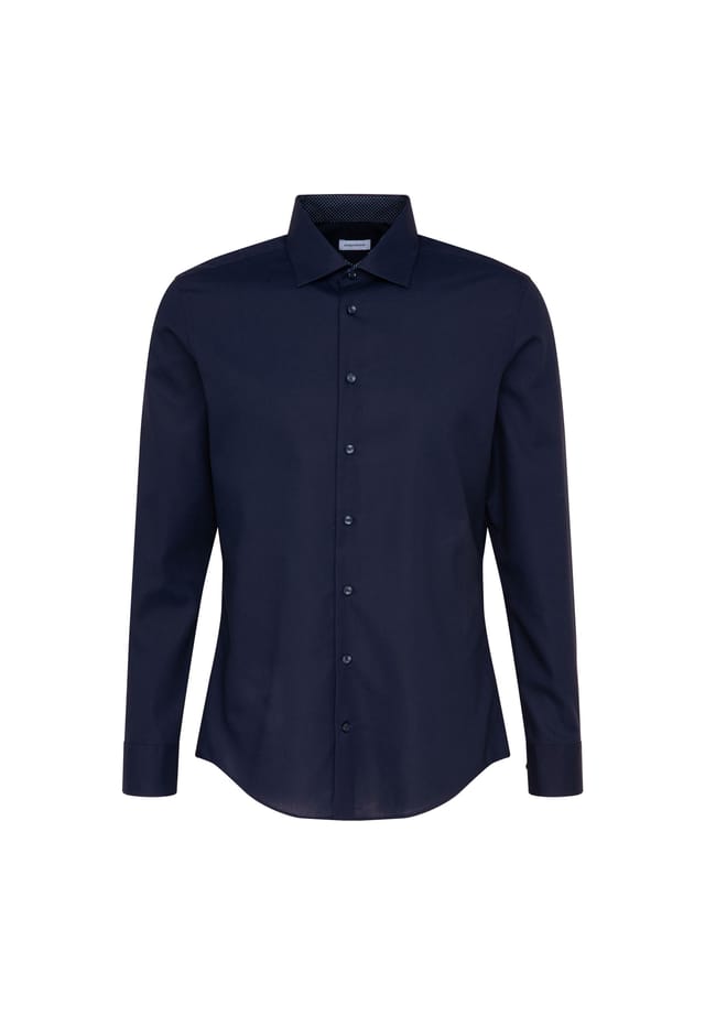 Деловая рубашка узкая Seidensticker, синий
Деловая рубашка узкая Seidensticker, синий