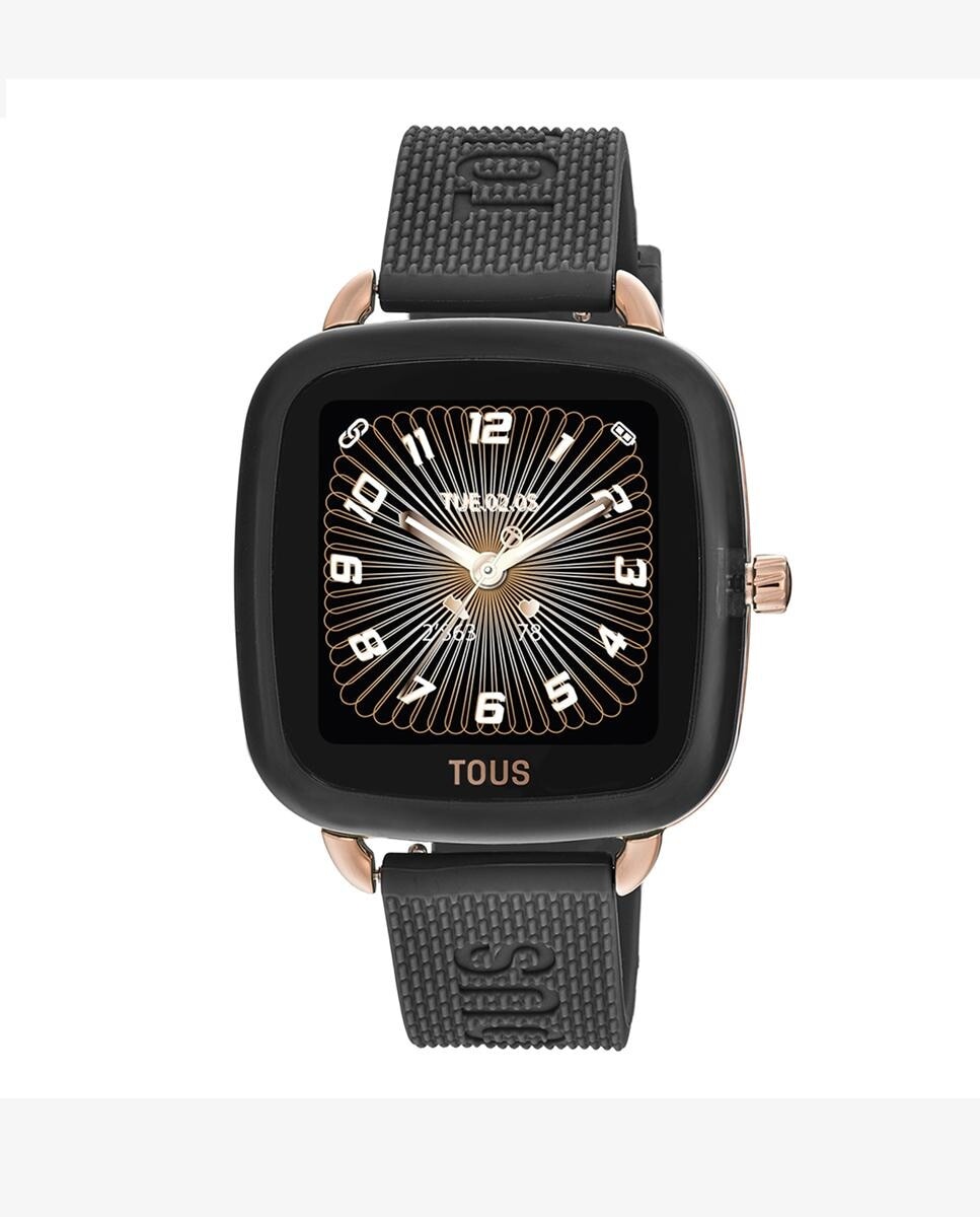Умные часы D-Connec с черным силиконовым ремешком Tous, черный
Умные часы D-Connec с черным силиконовым ремешком Tous, черный