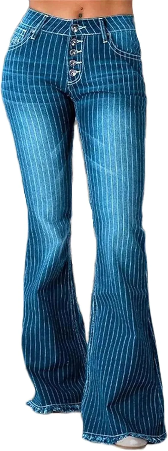 Женские джинсы Bell Bottom с эластичной полосой ZH8FCHAN
Женские джинсы Bell Bottom с эластичной полосой ZH8FCHAN