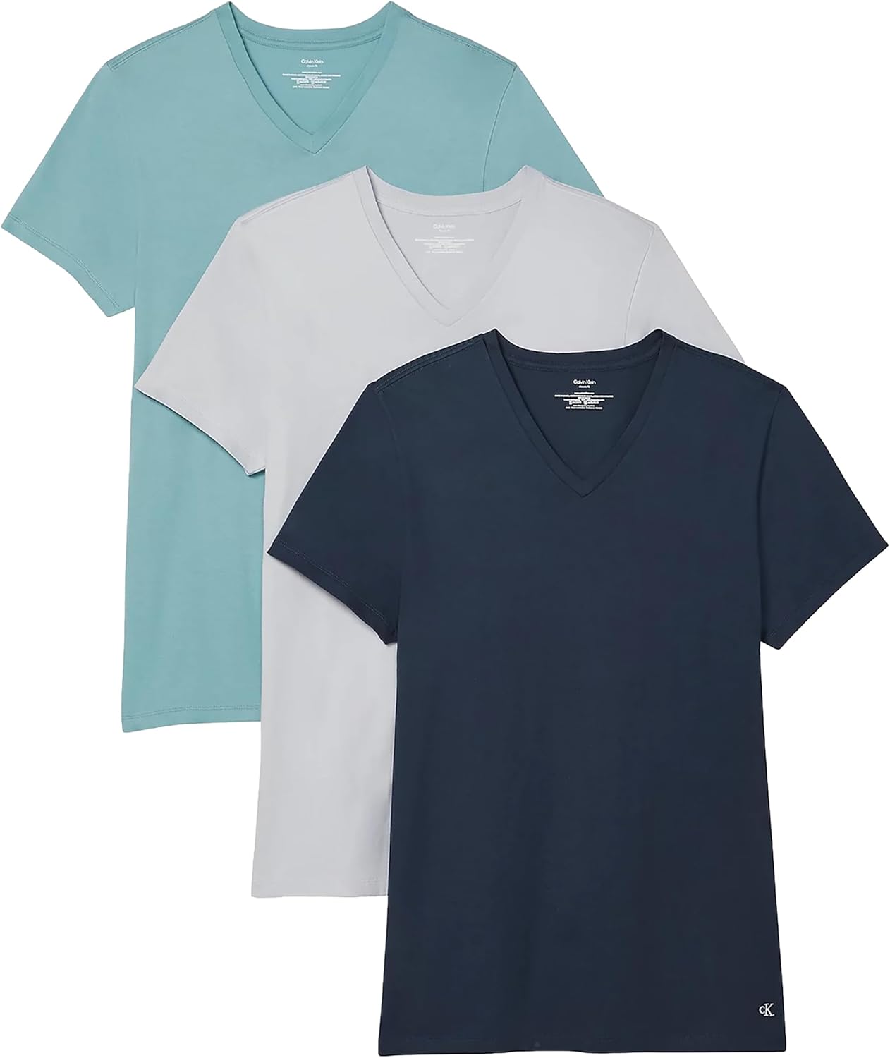 Комплект из 3 мужских классических хлопковых маек Calvin Klein, Micro Chip/Zoni Beach/Ink Vneck
Комплект из 3 мужских классических хлопковых маек Calvin Klein, Micro Chip/Zoni Beach/Ink Vneck