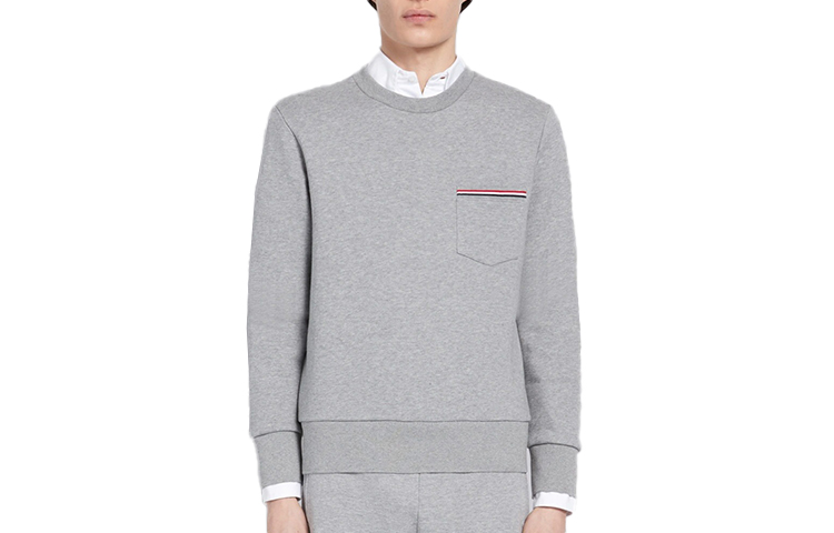 THOM BROWNE Свитшот мужской светло-серый
THOM BROWNE Свитшот мужской светло-серый