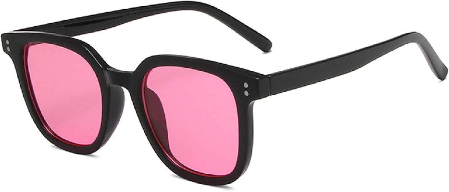 Модные солнцезащитные очки для женщин, прозрачные линзы цвета океана, защита от УФ-излучения UV400; для мужчин, ретро, с заклепками, оранжево-розовые солнцезащитные очки VVTWSSW, Black Pink
Модные солнцезащитные очки для женщин, прозрачные линзы цвета океана, защита от УФ-излучения UV400; для мужчин, ретро, с заклепками, оранжево-розовые солнцезащитные очки VVTWSSW, Black Pink