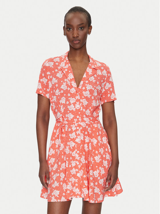 Свободный крой платья-рубашки DW0DW21353 Tommy Jeans, оранжевый
Свободный крой платья-рубашки DW0DW21353 Tommy Jeans, оранжевый