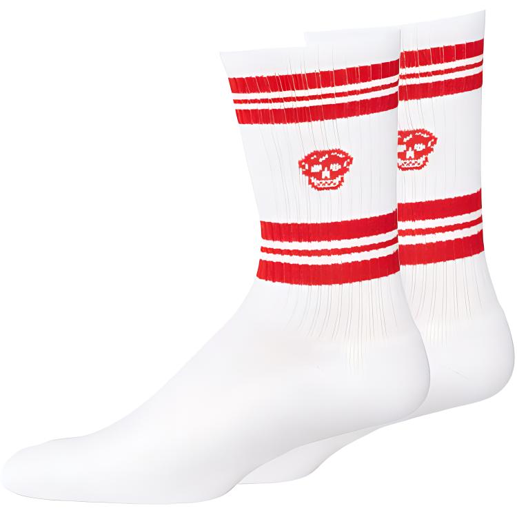 Носки до середины икры мужские 1 пара белые Alexander McQueen
Носки до середины икры мужские 1 пара белые Alexander McQueen