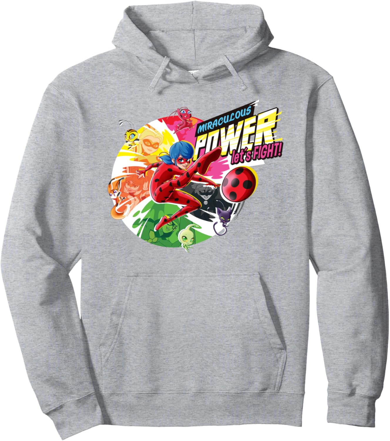 Толстовка Miraculous Collection Ladybug Let's Fight, серый
Толстовка Miraculous Collection Ladybug Let's Fight, серый