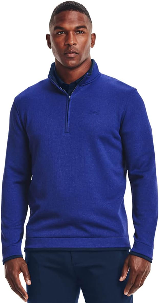 Мужская флисовая футболка Storm Snap от Under Armour с застежкой-молнией 1/2, Royal (400)/Royal
Мужская флисовая футболка Storm Snap от Under Armour с застежкой-молнией 1/2, Royal (400)/Royal