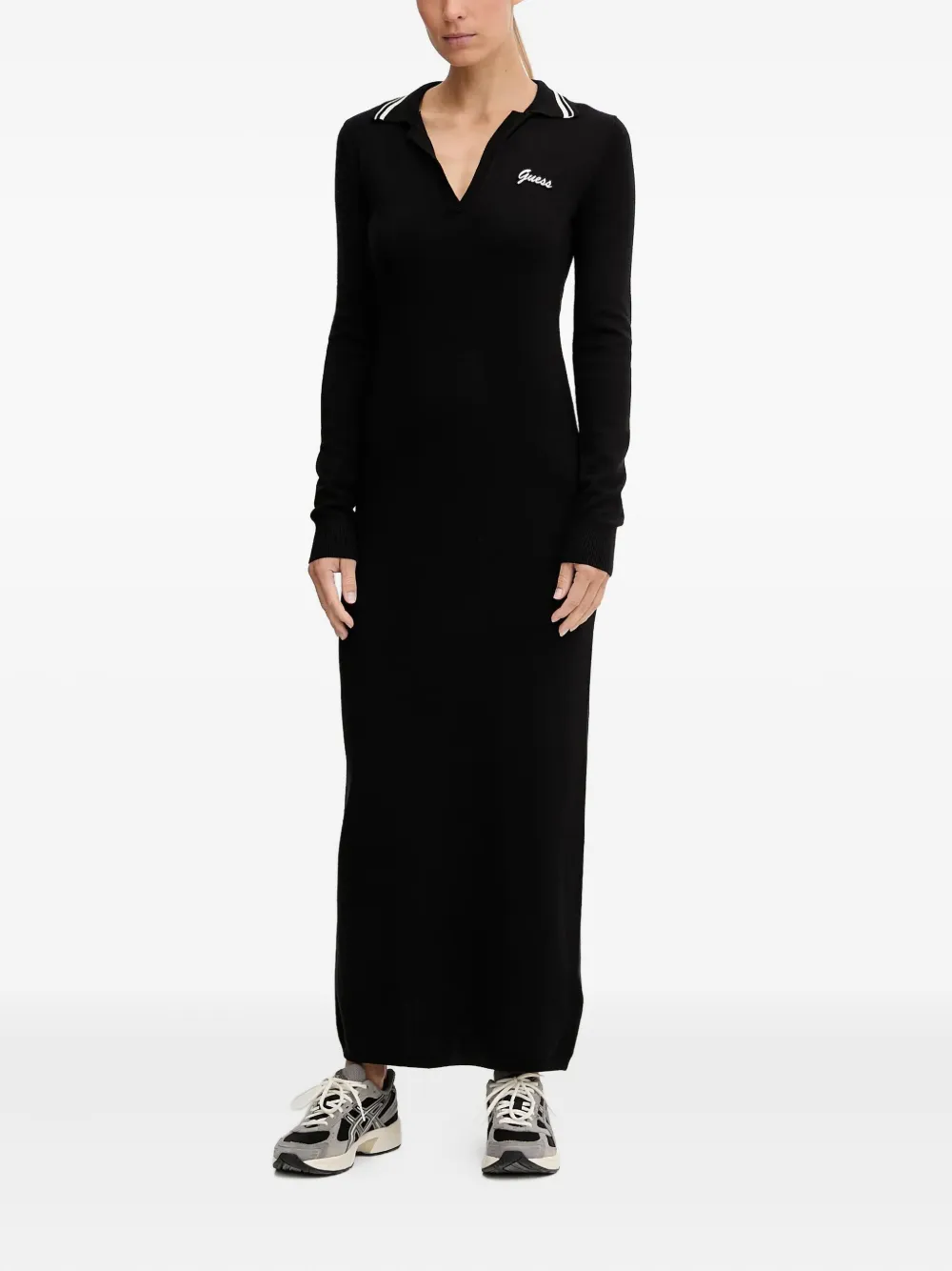 Платье макси с логотипом Guess Usa, черный
Платье макси с логотипом Guess Usa, черный