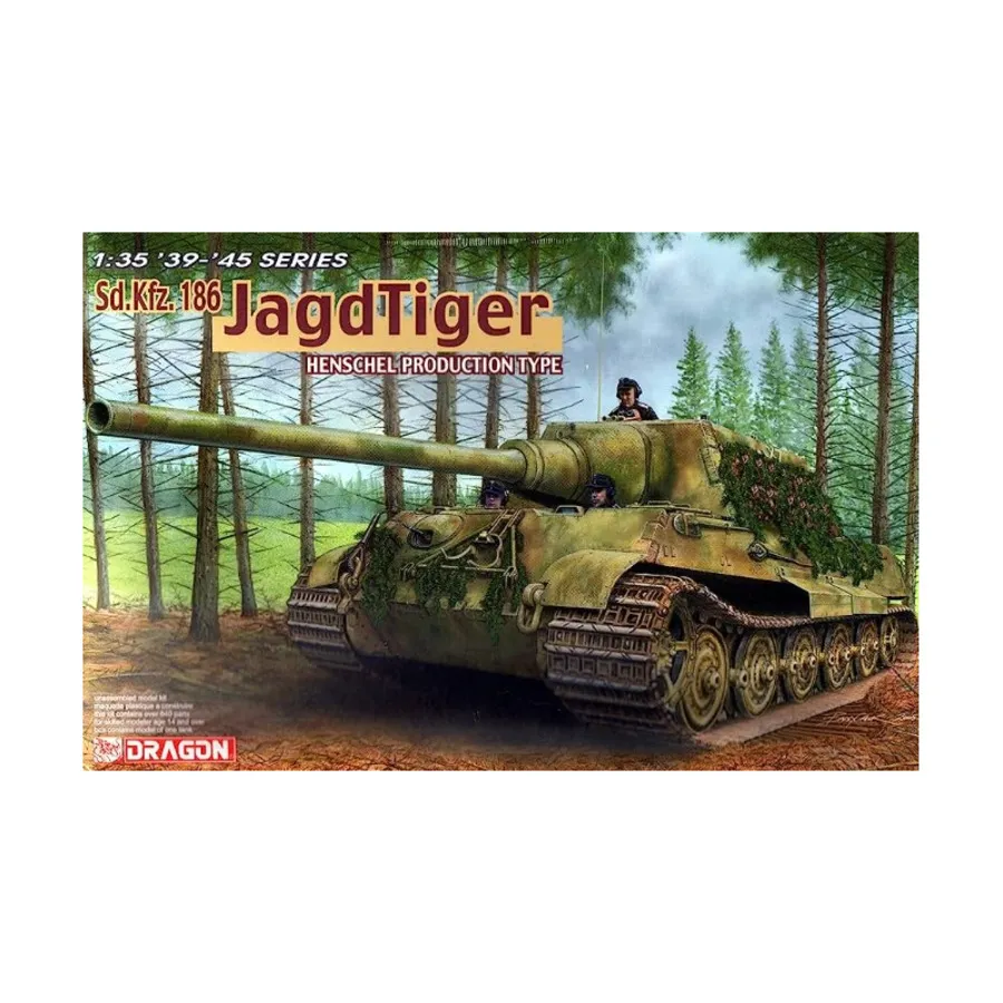 Sd.Kfz.186 Jagdtiger (серийный тип Henschel), Dragon Armor - Germany (Plastic) (1:35)
Sd.Kfz.186 Jagdtiger (серийный тип Henschel), Dragon Armor - Germany (Plastic) (1:35)