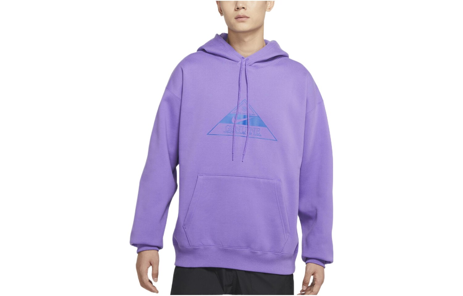 Толстовка унисекс фиолетовая Nike, фиолетовый 
Толстовка унисекс фиолетовая Nike, фиолетовый