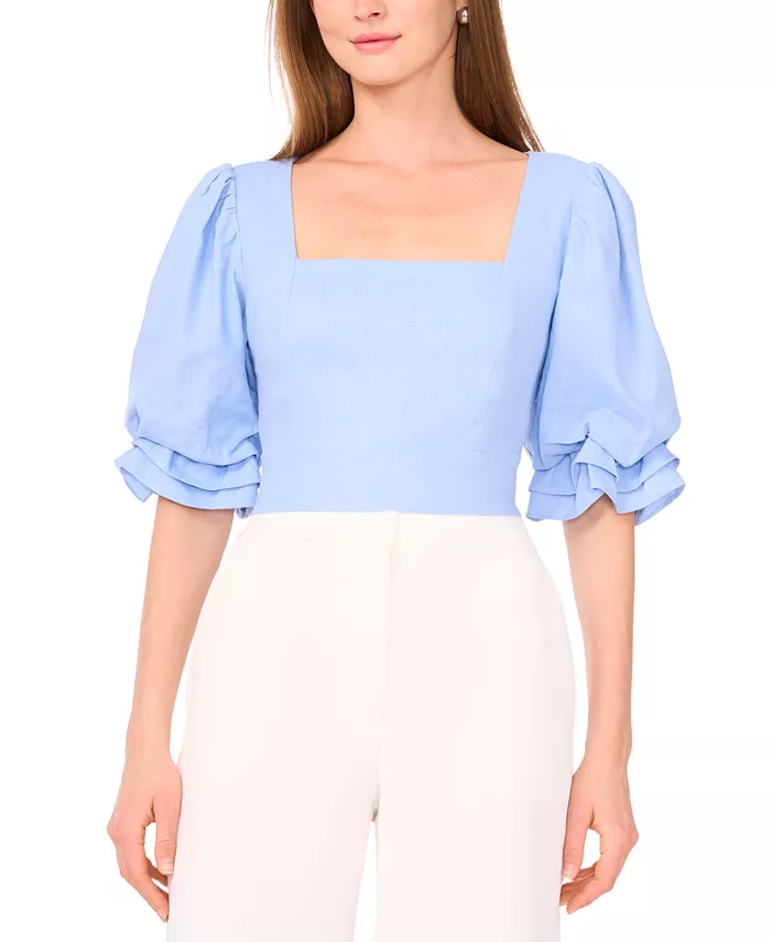 Женская блузка Lona с квадратным вырезом и рукавами-блузонами Parker, синий
Женская блузка Lona с квадратным вырезом и рукавами-блузонами Parker, синий