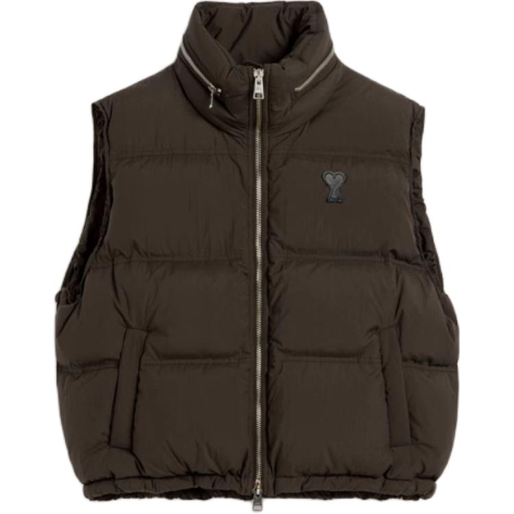 Пуховик-жилет AMIPARIS с нашивкой Paris Monogram, тёмно-кофейный, Коричневый, Пуховик-жилет AMIPARIS с нашивкой Paris Monogram, тёмно-кофейный
Пуховик-жилет AMIPARIS с нашивкой Paris Monogram, тёмно-кофейный, Коричневый, Пуховик-жилет AMIPARIS с нашивкой Paris Monogram, тёмно-кофейный