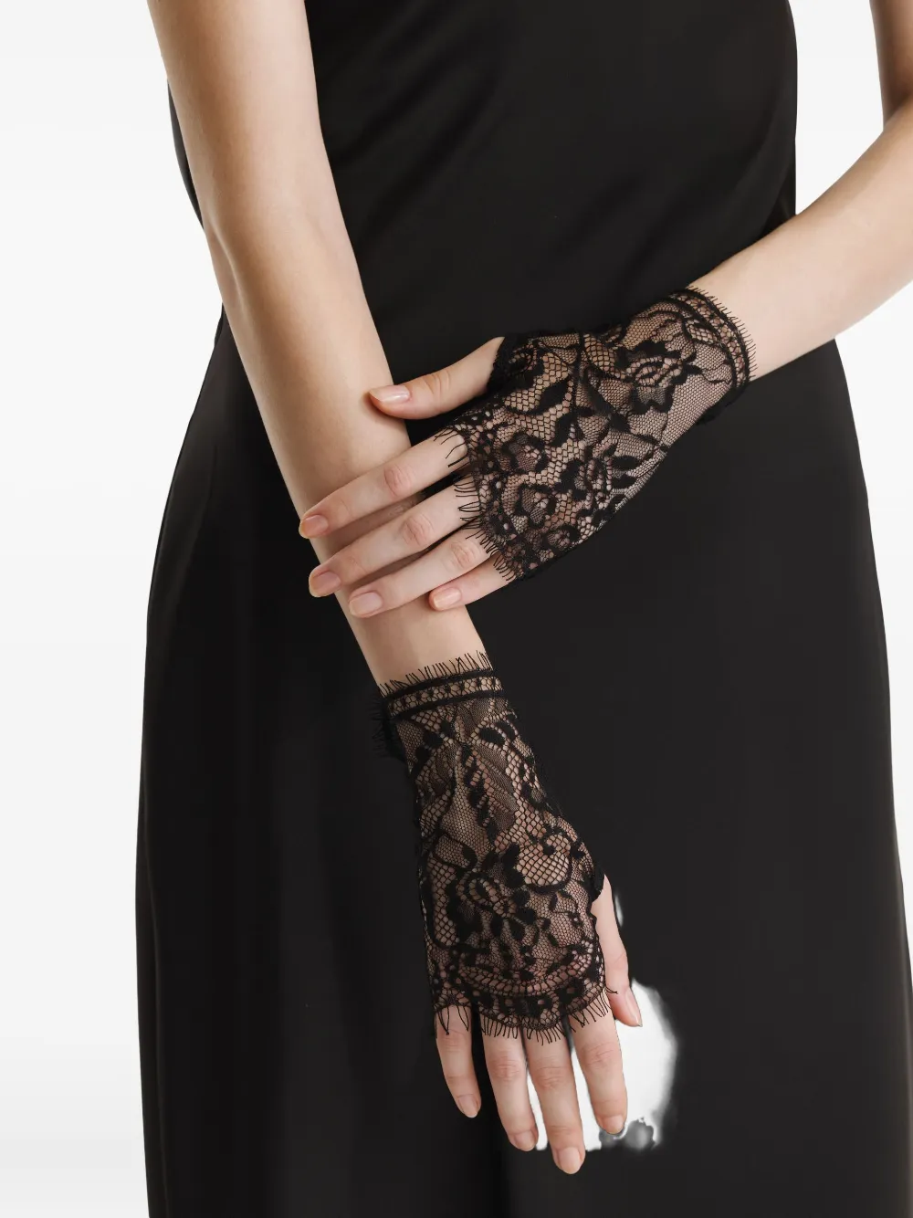 Кружевные перчатки без пальцев 2310 STUDIO, черный
Кружевные перчатки без пальцев 2310 STUDIO, черный