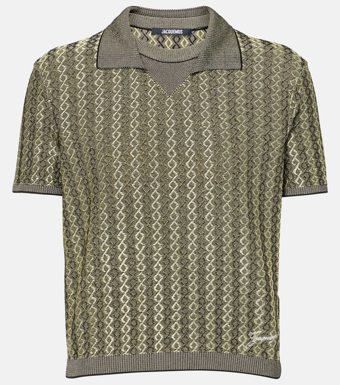 Рубашка-поло Marino из жаккарда Jacquemus, Multi - Black
Рубашка-поло Marino из жаккарда Jacquemus, Multi - Black