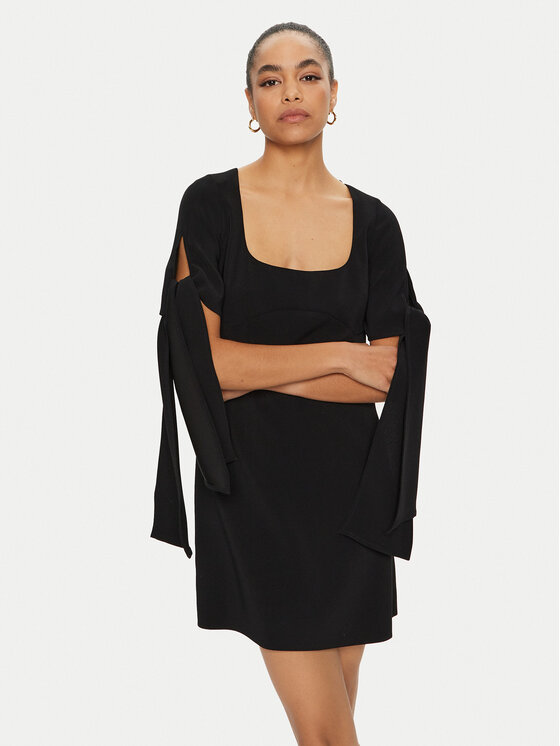 Коктейльное платье стандартного кроя Pinko, черный
Коктейльное платье стандартного кроя Pinko, черный