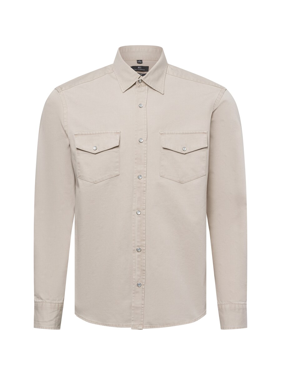 Рубашка на пуговицах классического кроя Nils SundstrГ¶m, Beige
Рубашка на пуговицах классического кроя Nils SundstrГ¶m, Beige