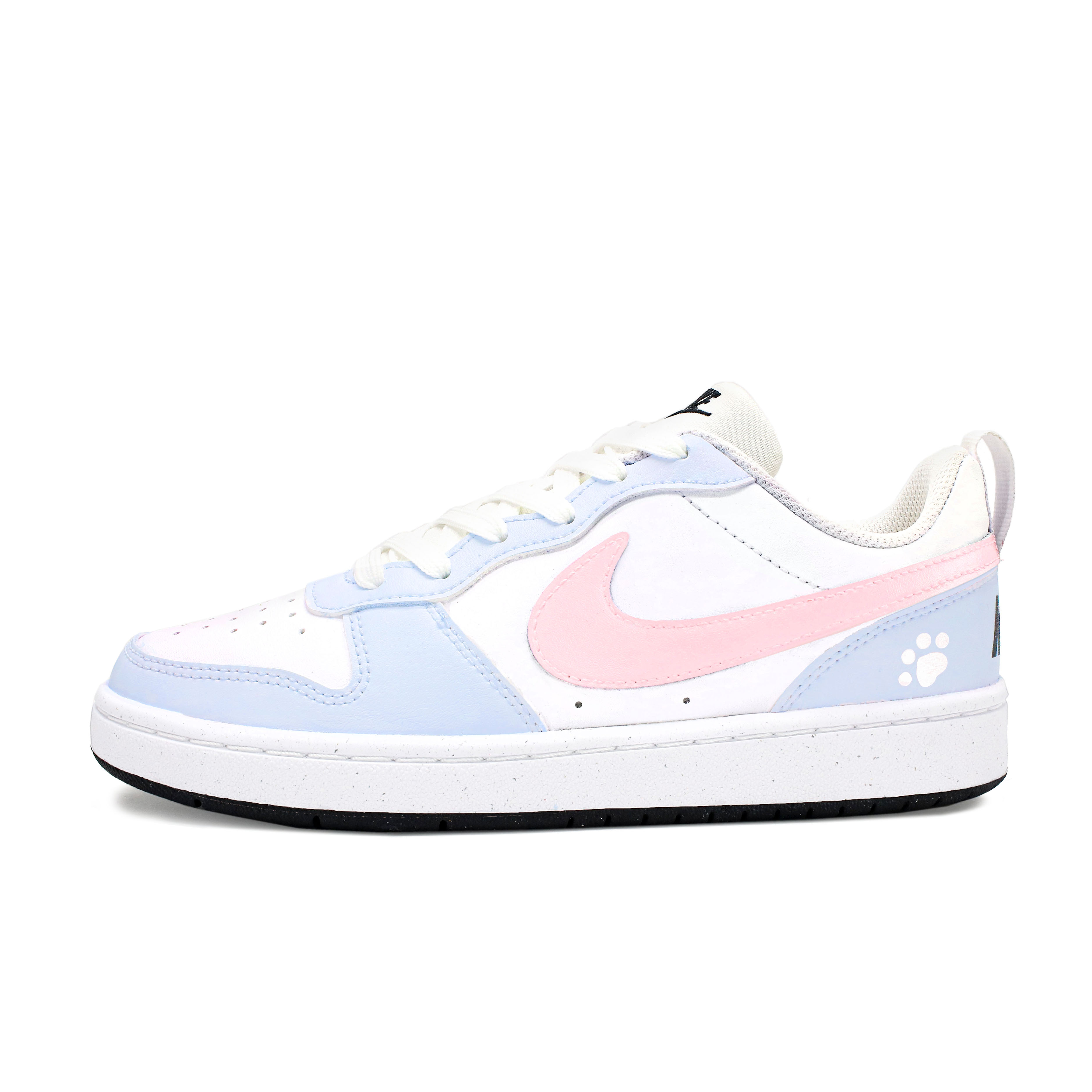 Детские, подростковые, противоскользящие, износостойкие, низкие кроссовки для скейтбординга Court Borough Nike, синий/розовый/белый
Детские, подростковые, противоскользящие, износостойкие, низкие кроссовки для скейтбординга Court Borough Nike, синий/розовый/белый