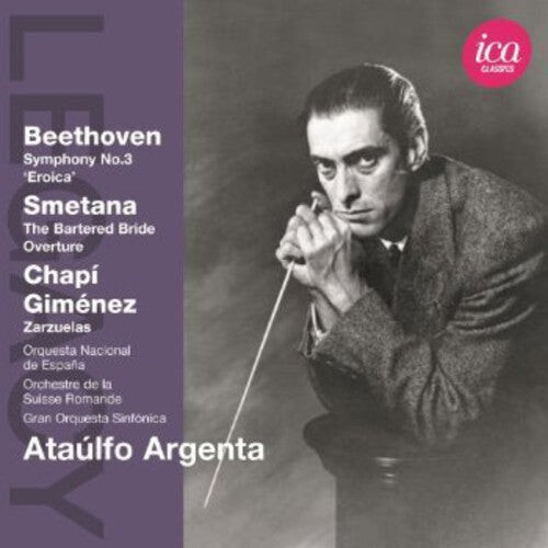 CD диск Beethoven / Argenta / Orquesta Nacional De Espana: Beethoven / Smetana
CD диск Beethoven / Argenta / Orquesta Nacional De Espana: Beethoven / Smetana