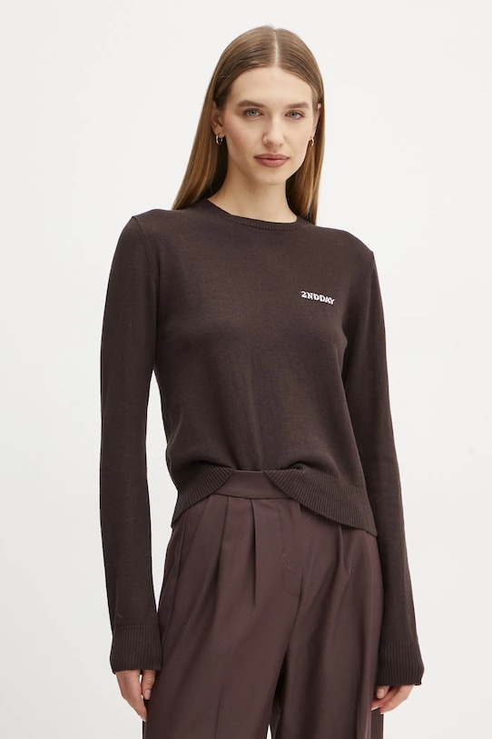 Свитер с добавлением шерсти Lance 2Ndday, коричневый
Свитер с добавлением шерсти Lance 2Ndday, коричневый