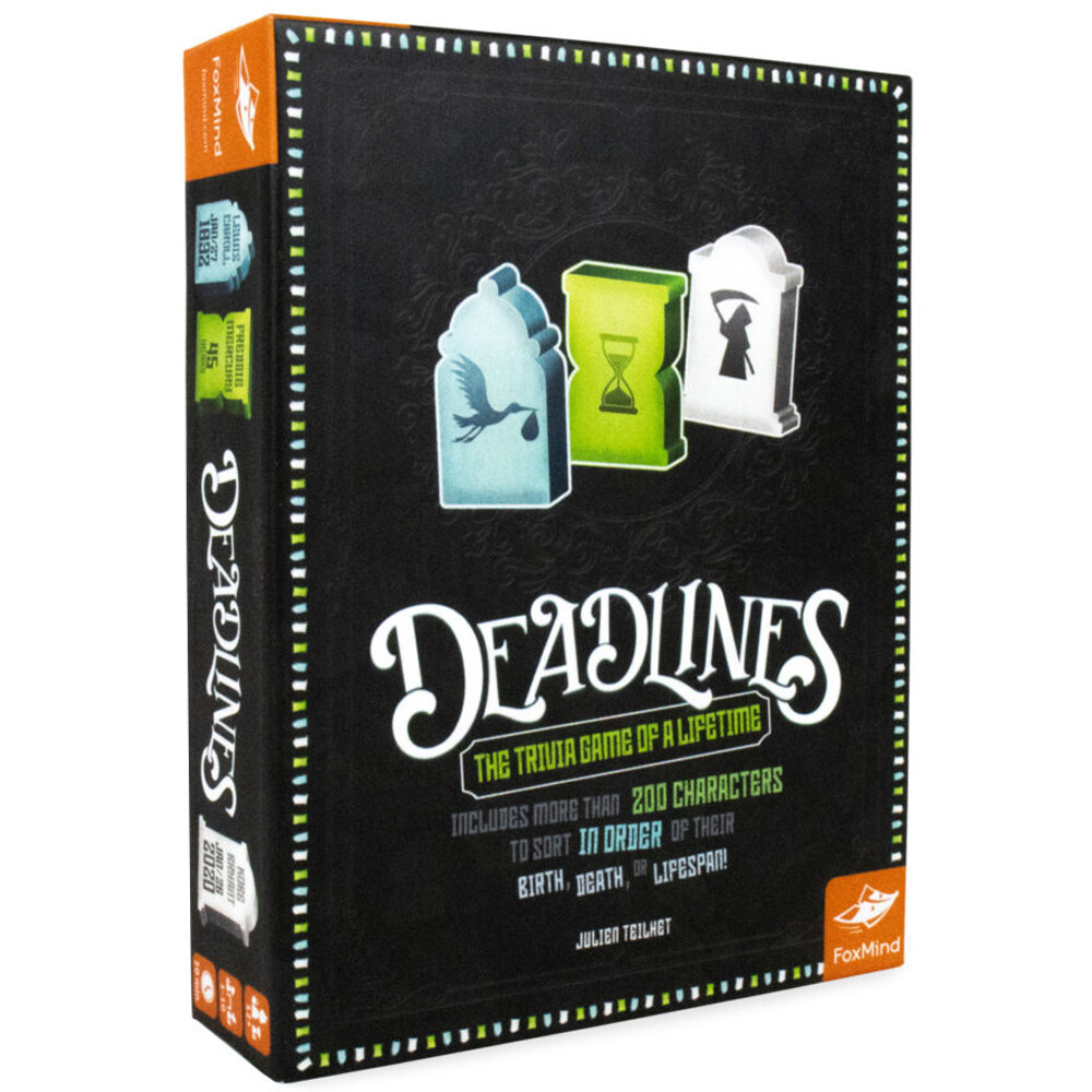 Настольная игра FoxMind Games Deadlines
Настольная игра FoxMind Games Deadlines