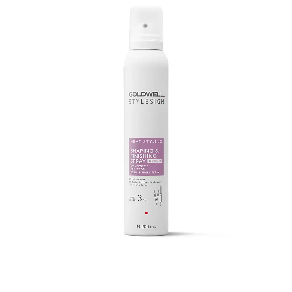 Спрей для волос Stylesign heat styling shaping and finishing spray Goldwell, 200 мл.
Спрей для волос Stylesign heat styling shaping and finishing spray Goldwell, 200 мл.