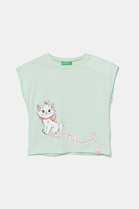 Детская хлопковая футболка United Colors Of Benetton, зеленый
Детская хлопковая футболка United Colors Of Benetton, зеленый