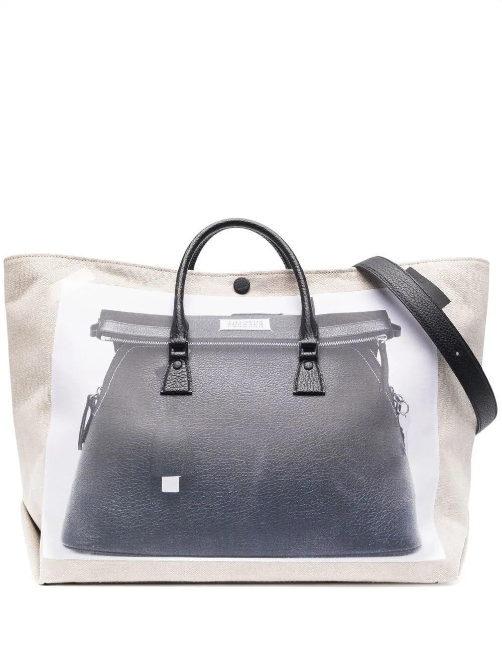 Сумка-тоут 5AC с эффектом тромплей MAISON MARGIELA, нейтральный
Сумка-тоут 5AC с эффектом тромплей MAISON MARGIELA, нейтральный