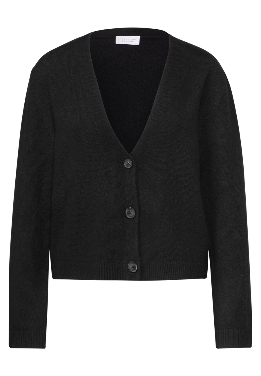 Вязаный кардиган Street One Studio, черный
Вязаный кардиган Street One Studio, черный