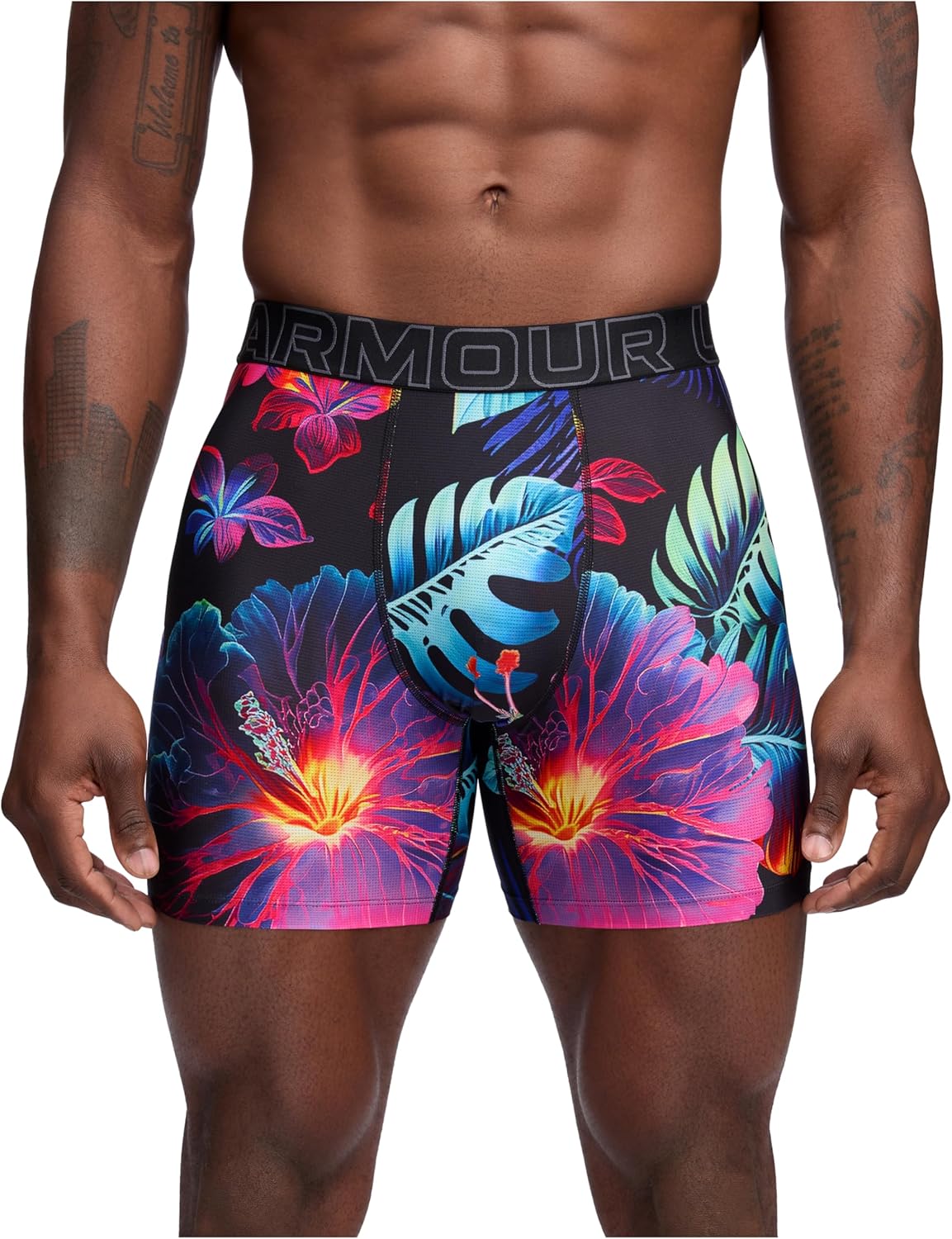Under Armour мужские боксеры Performance Tech Mesh Print Singles, 6", Black/Royal-Single
Under Armour мужские боксеры Performance Tech Mesh Print Singles, 6", Black/Royal-Single