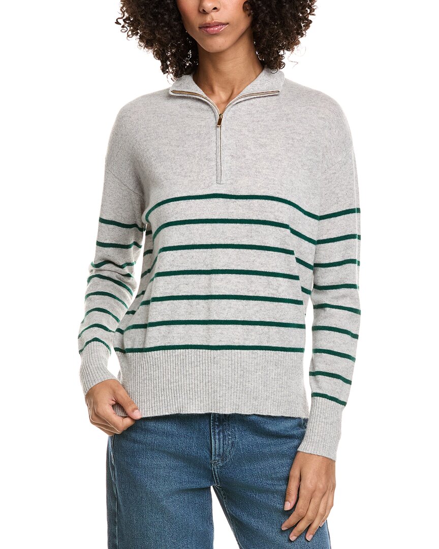 Пуловер InCashmere из кашемира с застежкой-молнией 1/4 Incashmere, серый
Пуловер InCashmere из кашемира с застежкой-молнией 1/4 Incashmere, серый