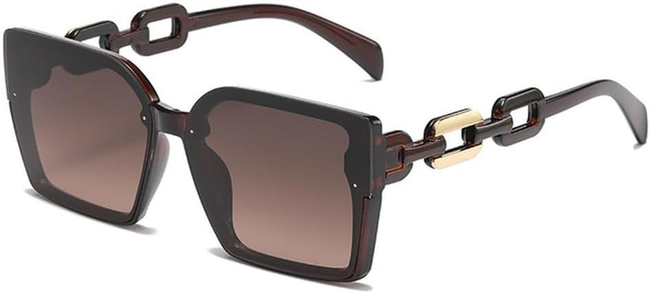 Большие квадратные солнцезащитные очки для мужчин, пляжные солнцезащитные очки с градиентной защитой UV400, модные пляжные солнцезащитные очки для женщин, SUN947 Generic, Brown
Большие квадратные солнцезащитные очки для мужчин, пляжные солнцезащитные очки с градиентной защитой UV400, модные пляжные солнцезащитные очки для женщин, SUN947 Generic, Brown