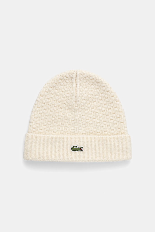Шапка из смесовой шерсти Lacoste, бежевый
Шапка из смесовой шерсти Lacoste, бежевый