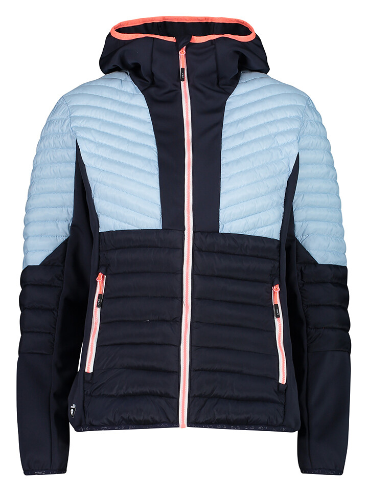 Куртка софтшелл CMP, цвет Hellblau/Dunkelblau
Куртка софтшелл CMP, цвет Hellblau/Dunkelblau