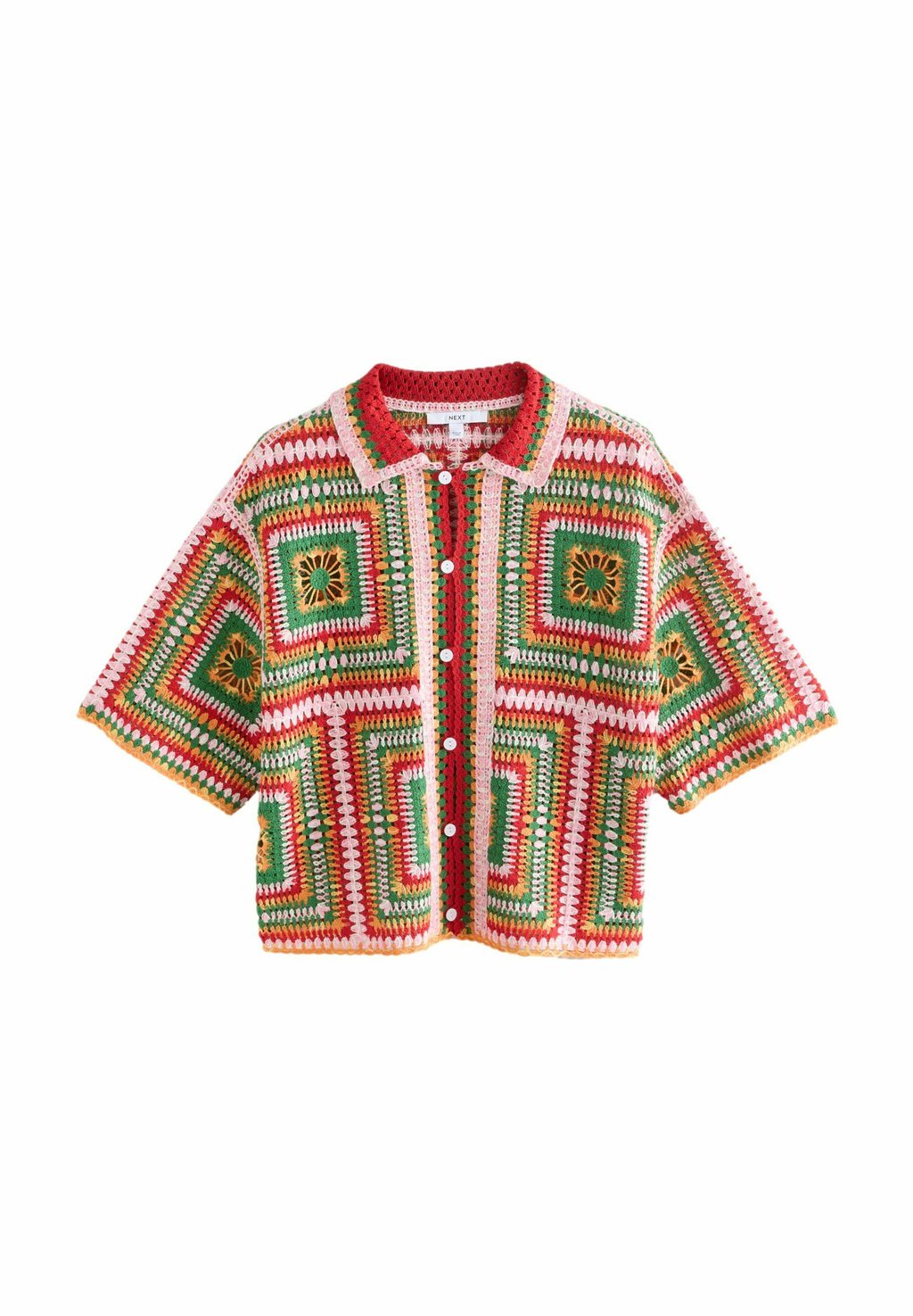 Блузка на пуговицах Next, красный
Блузка на пуговицах Next, красный