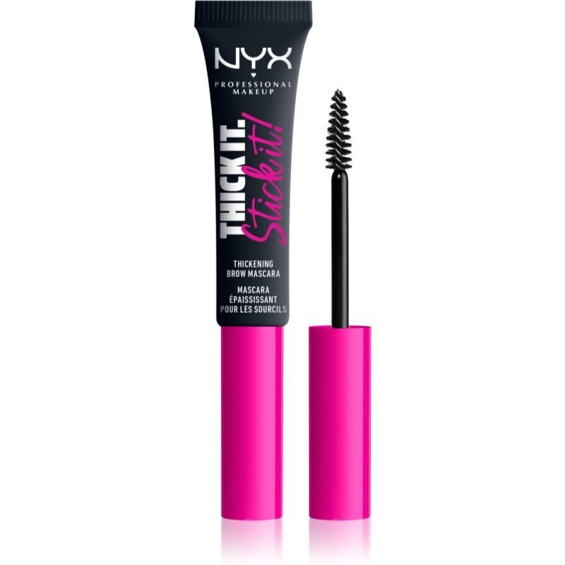 NYX Professional Makeup Thick it Stick It Brow Mascara Тушь для бровей оттенок 08 - Черный 7 мл
NYX Professional Makeup Thick it Stick It Brow Mascara Тушь для бровей оттенок 08 - Черный 7 мл