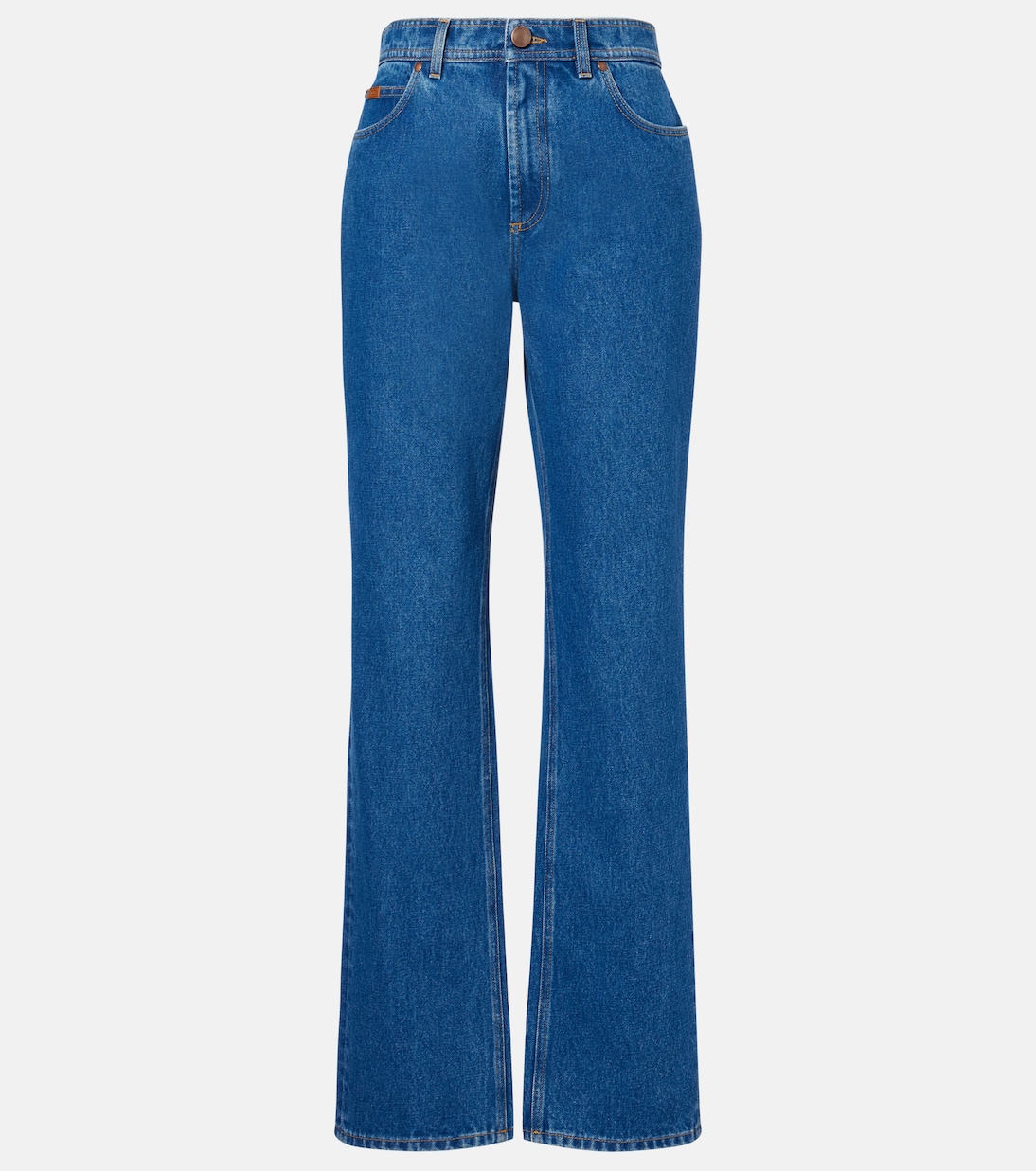 Высокие прямые джинсы Tod's, Bluette Medio
Высокие прямые джинсы Tod's, Bluette Medio